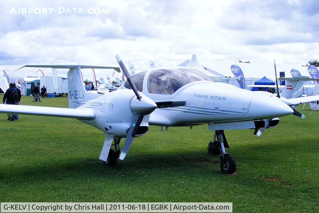 G-KELV, 2005 Diamond DA-42 Twin Star C/N 42.051, at AeroExpo 2011