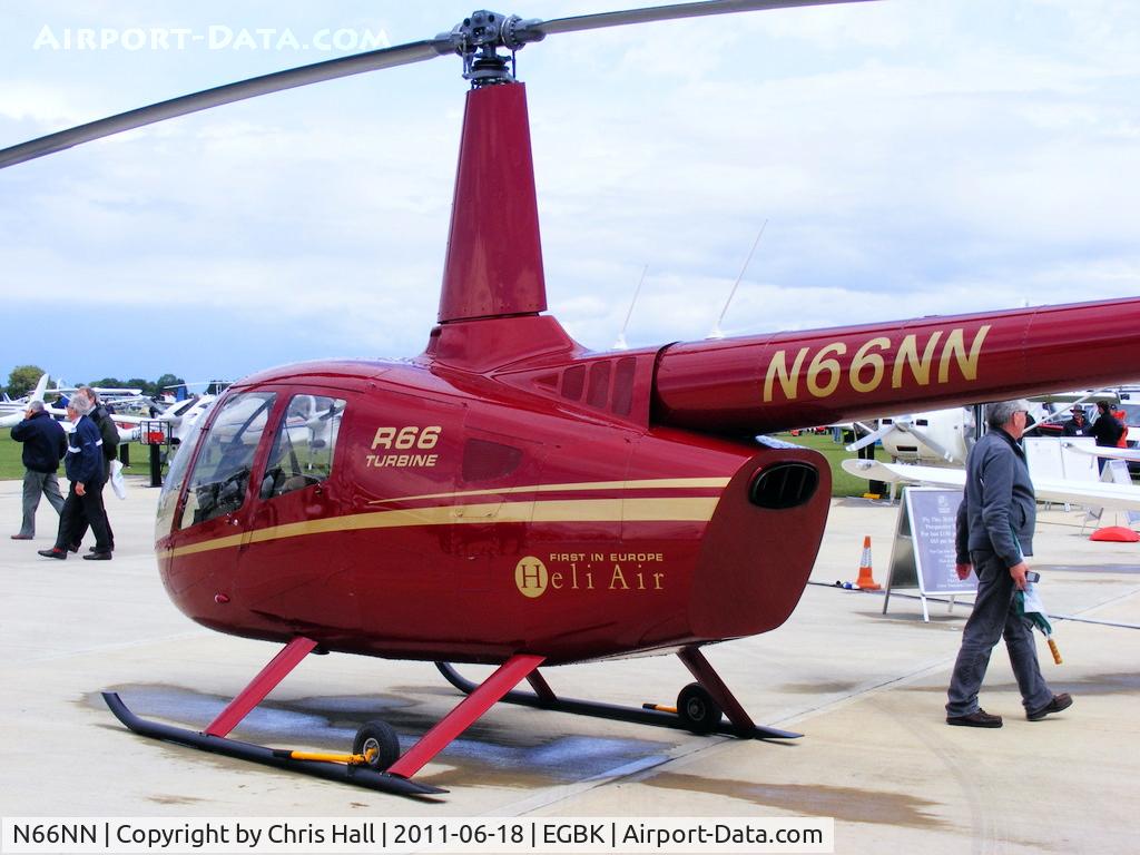 N66NN, 2011 Robinson R66 Turbine C/N 0016, at AeroExpo 2011