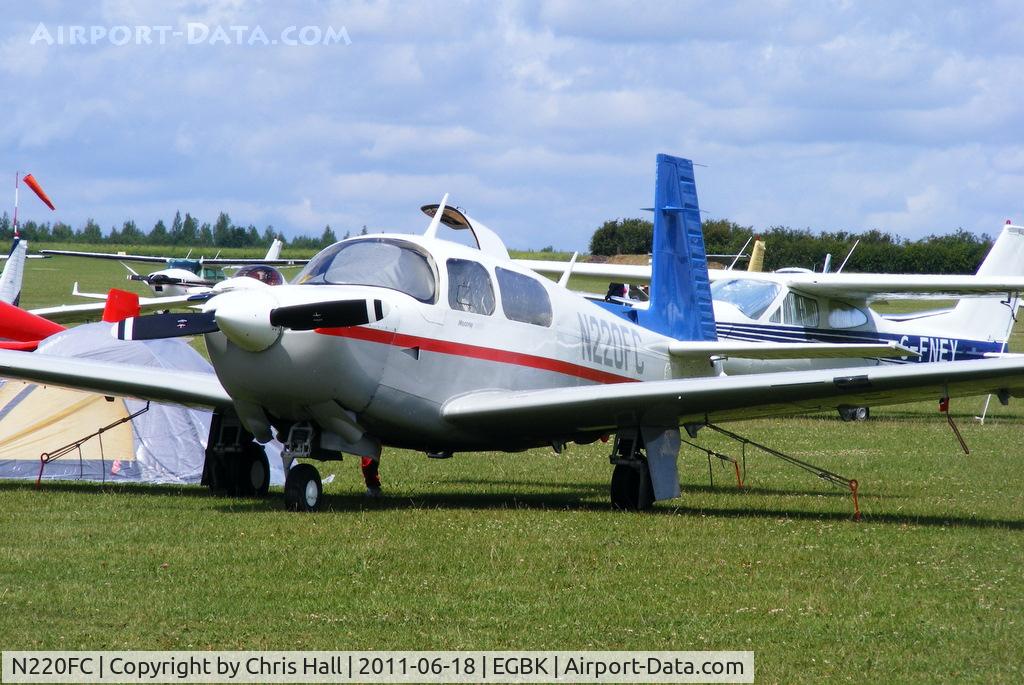 N220FC, 1993 Mooney M20J 201 C/N 24-3282, at AeroExpo 2011