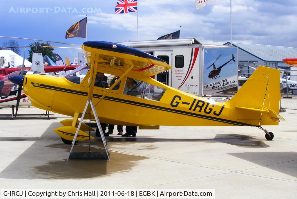G-IRGJ, 2008 Champion 7ECA Explorer Citabria C/N 1401-2008, at AeroExpo 2011