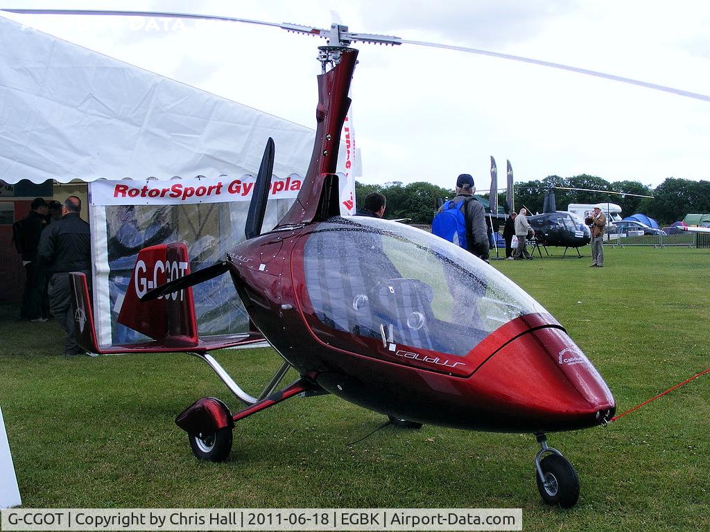 G-CGOT, 2010 Rotorsport UK Calidus C/N RSUK/CALS/008, at AeroExpo 2011