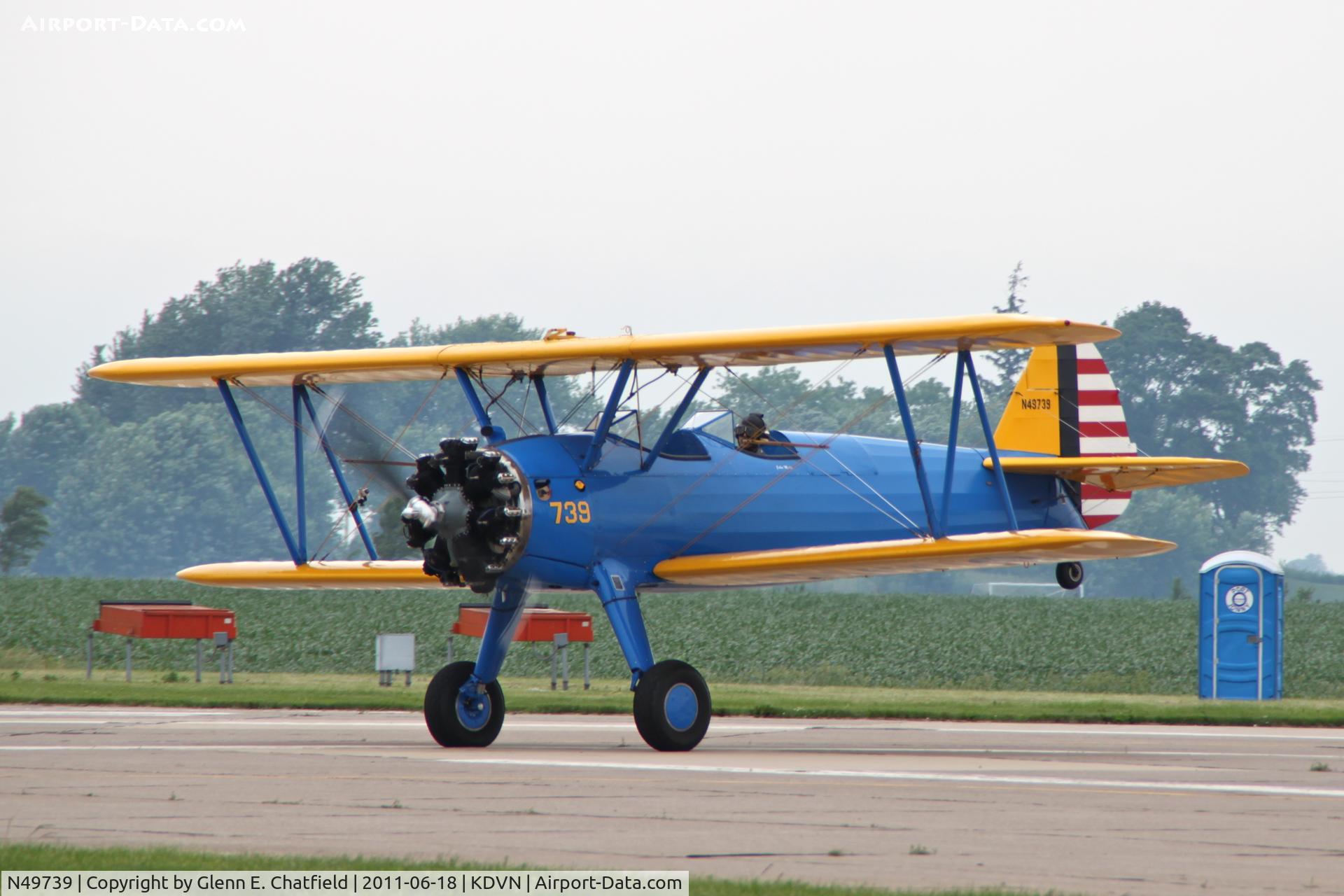 N49739, 1943 Boeing A75N1(PT17) C/N 75-4462, PT-17 42-16299
