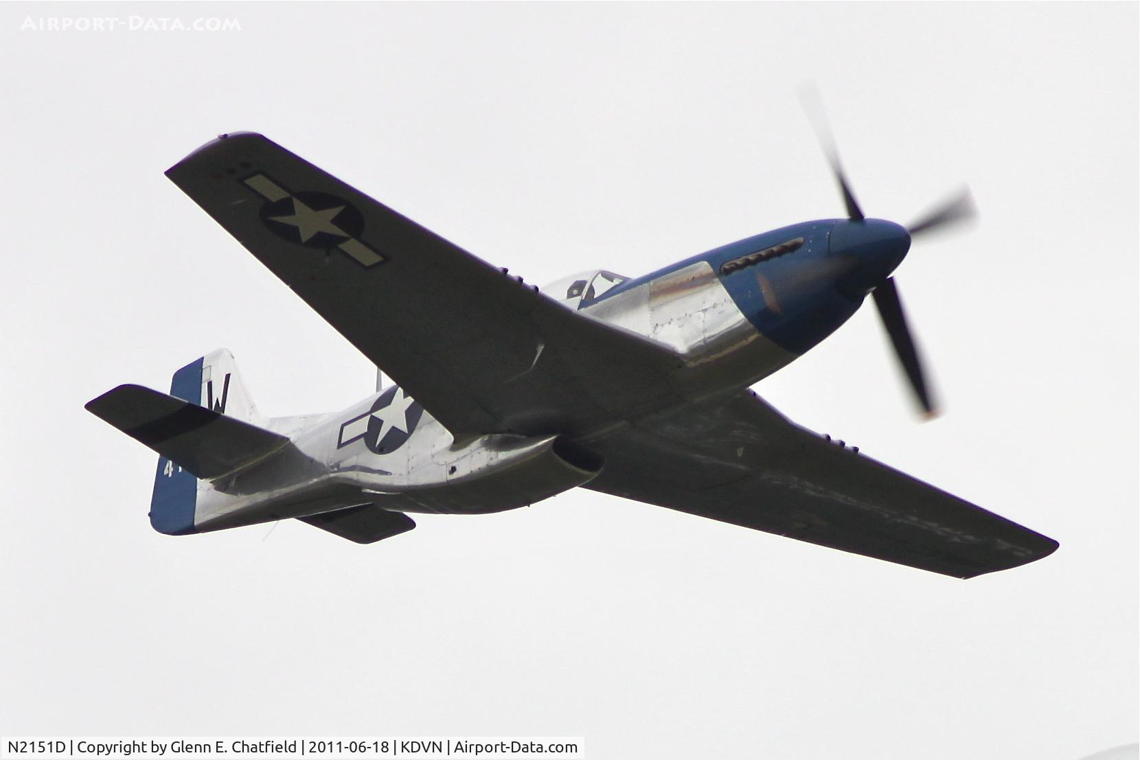 N2151D, 1944 North American F-51D Mustang C/N 122-40196, At the Quad Cities Air Show