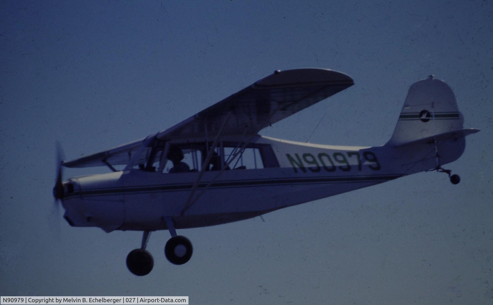 N90979, 1973 Bellanca 7ACA C/N 70-73, I took this picture when we had this aircraft based at the Oakdale, California Airport, (027) Donnelly Field.