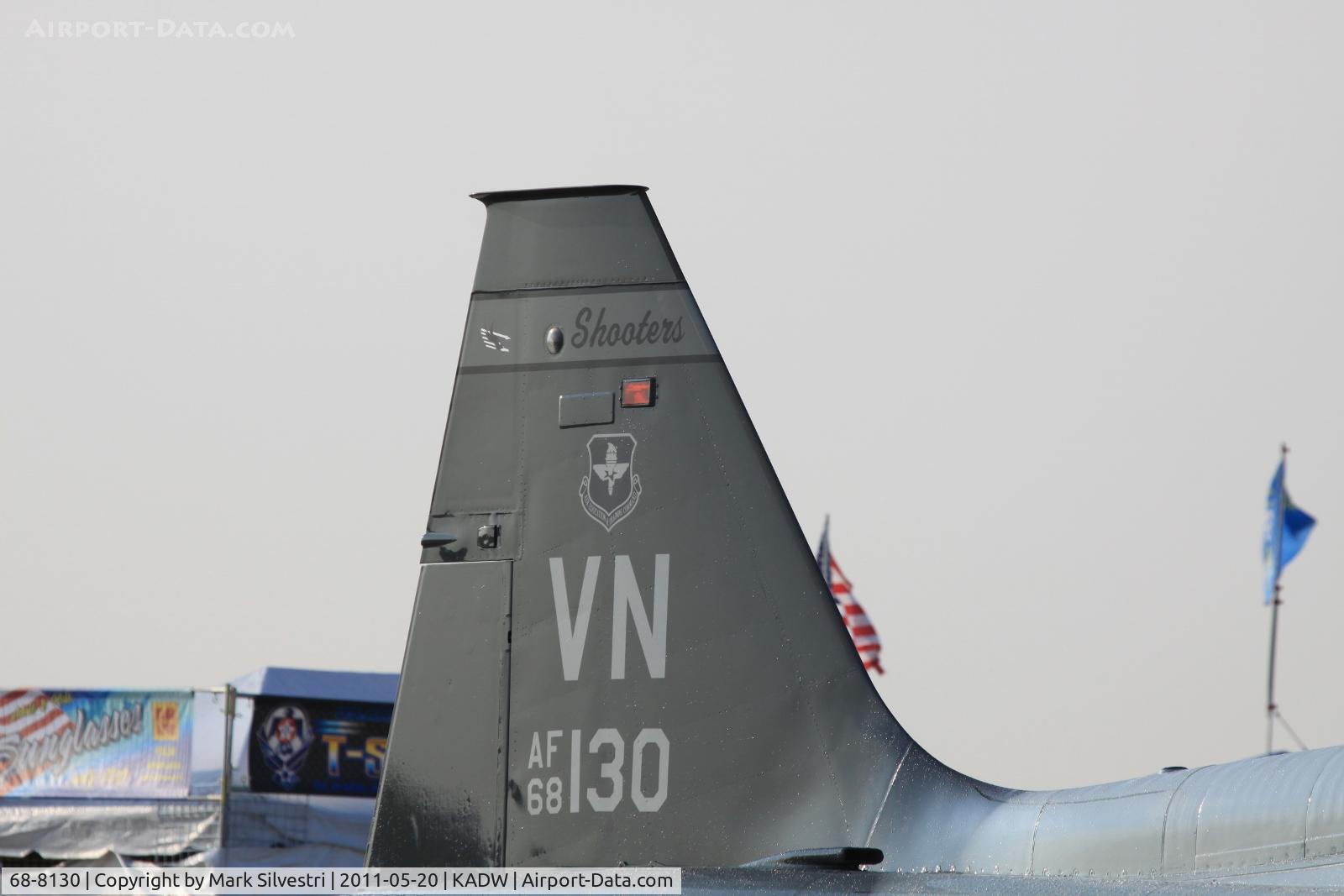 68-8130, 1968 Northrop T-38C Talon C/N T.6135, 2011 Joint Base Andrews Airshow