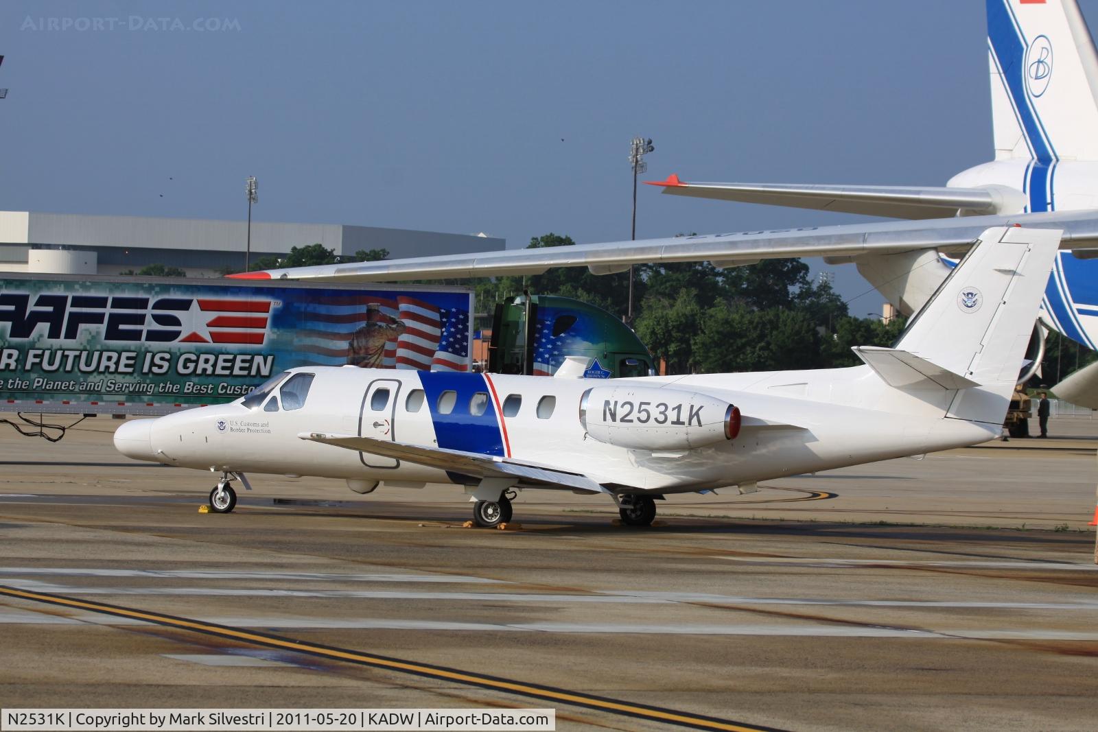N2531K, 1989 Cessna 550 Citation II C/N 550-0594, 2011 Joint Base Andrews Airshow