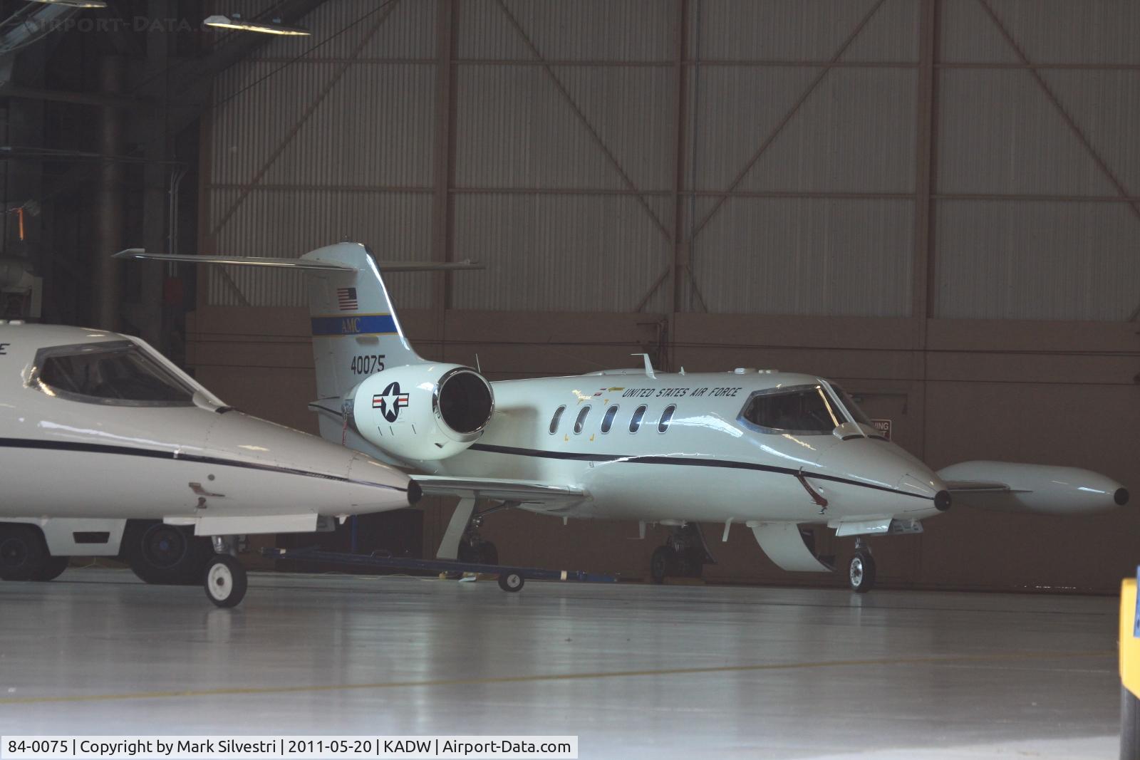 84-0075, 1984 Gates Learjet C-21A C/N 35A-521, 2011 Joint Base Andrews Airshow
