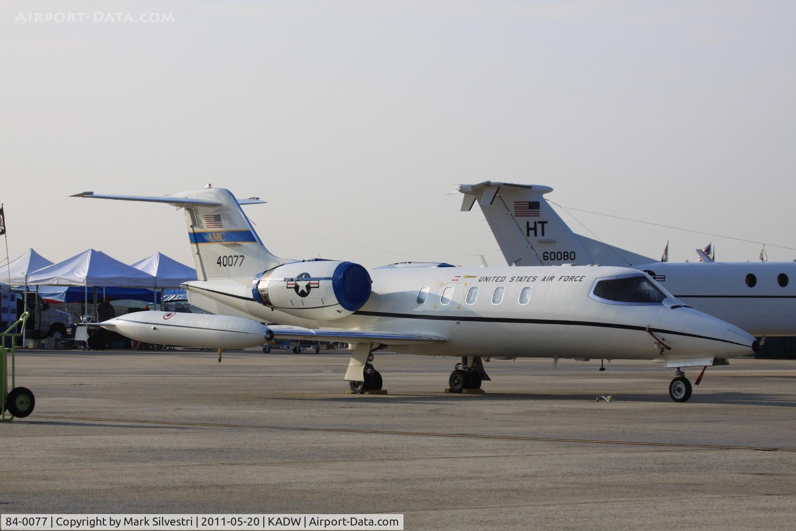 84-0077, 1984 Gates Learjet C-21A C/N 35A-523, 2011 Joint Base Andrews Airshow