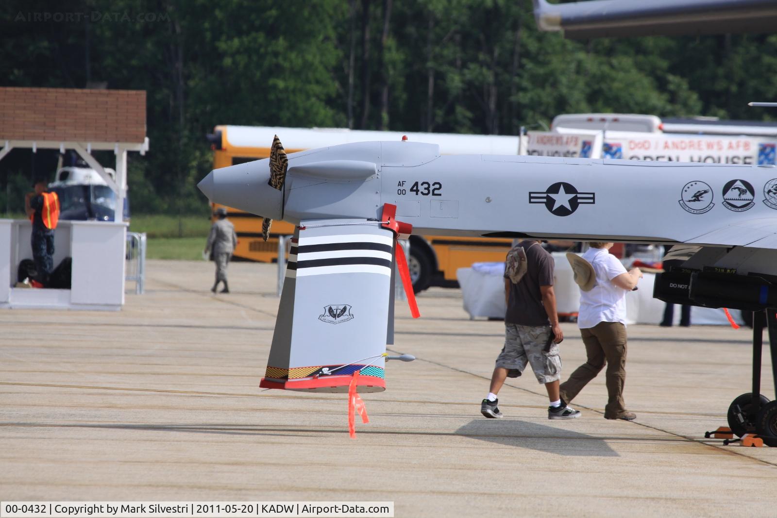 00-0432, General Atomics MQ-1B Predator C/N Not found 00-0432, 2011 Joint Base Andrews Airshow