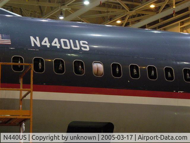N440US, 1990 Boeing 737-4B7 C/N 24811, Don't know where it came from or who took it.