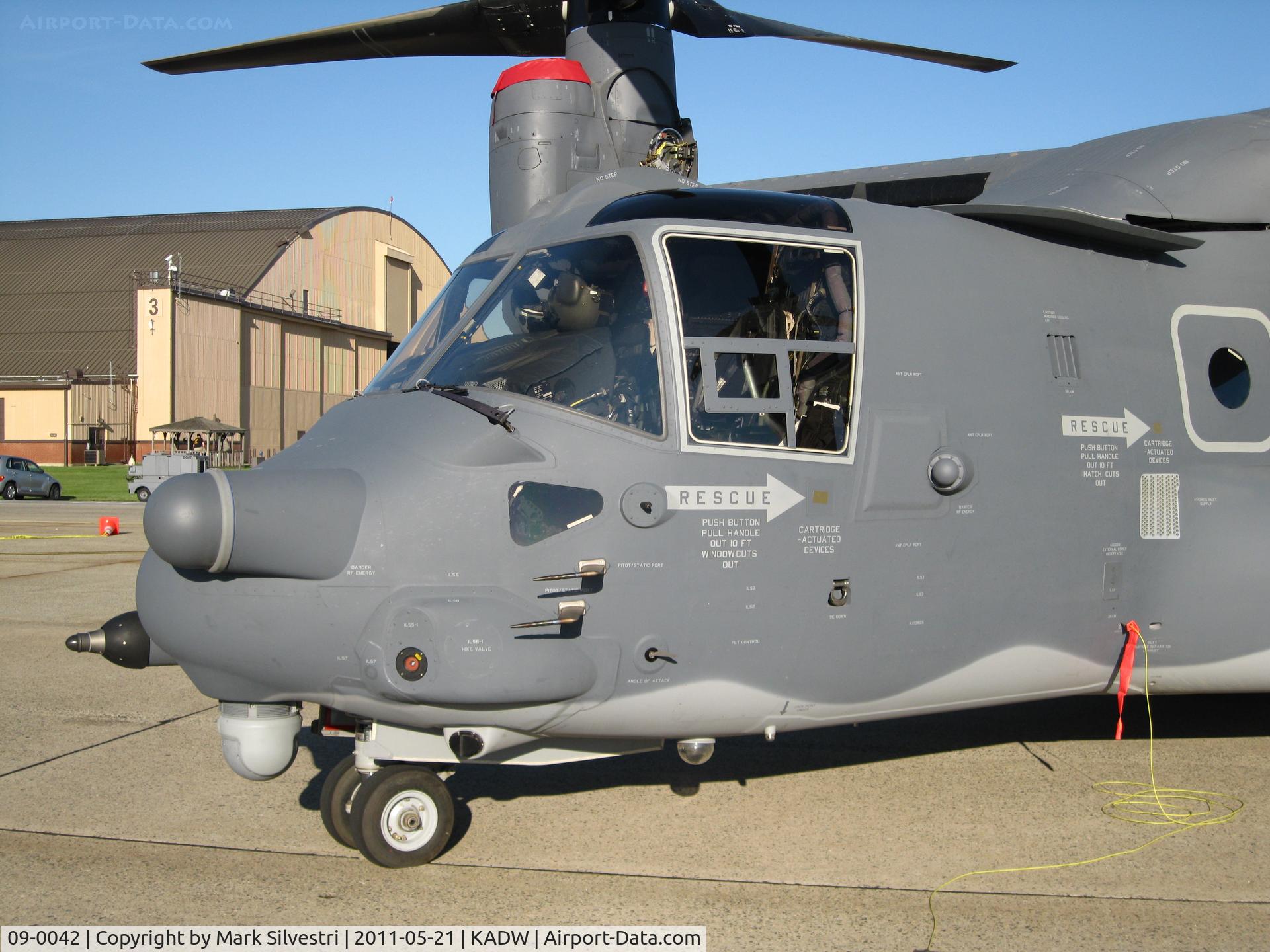 09-0042, 2008 Bell-Boeing CV-22B Osprey C/N D1023, 2011 Joint Base Andrews Airshow