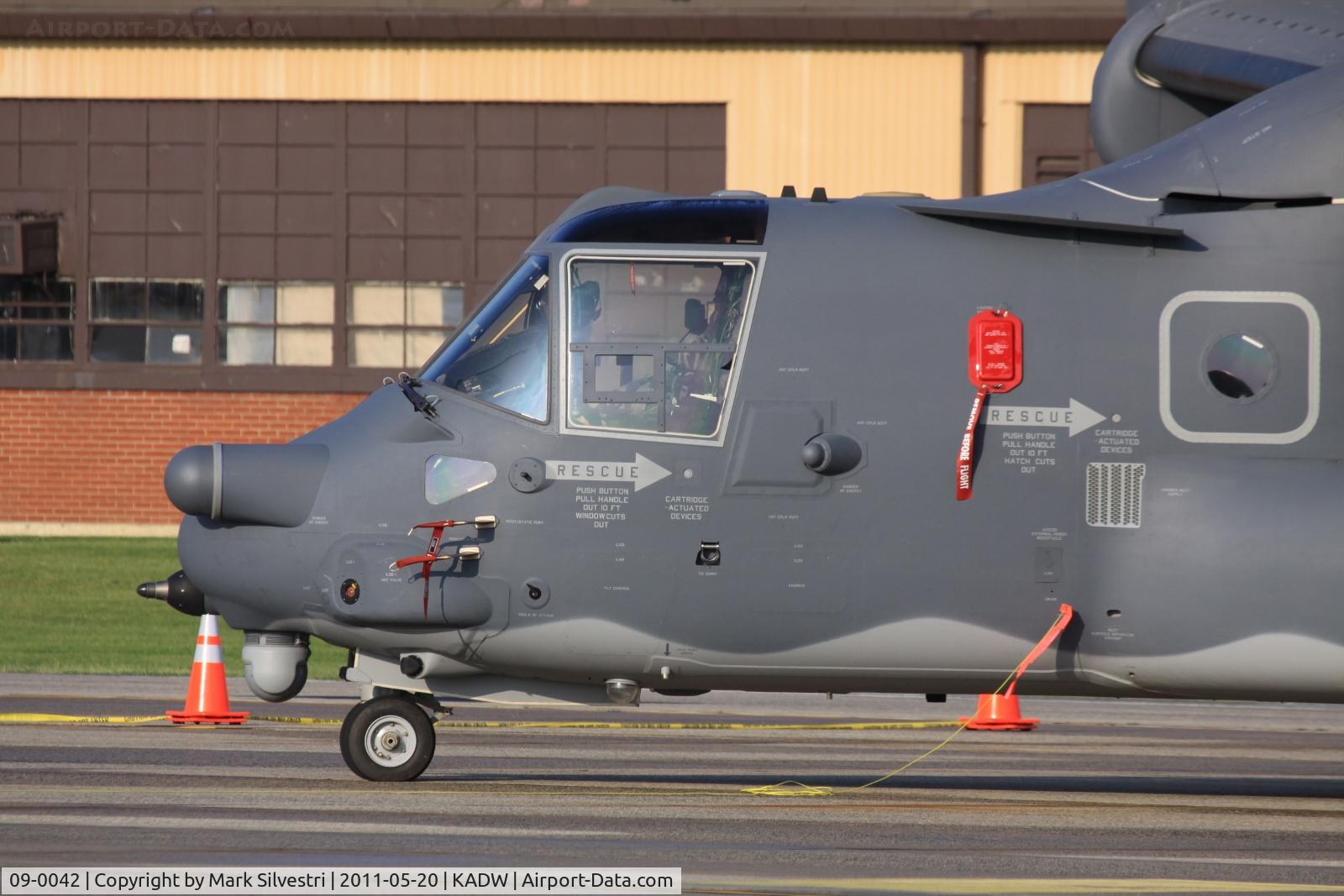 09-0042, 2008 Bell-Boeing CV-22B Osprey C/N D1023, 2011 Joint Base Andrews Airshow