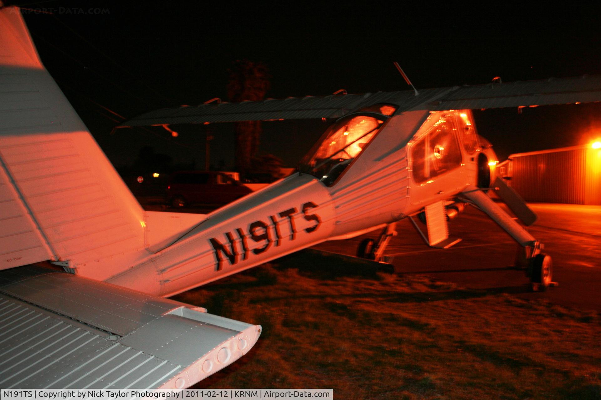 N191TS, 1990 PZL-Okecie PZL-104 Wilga 80 C/N CF20900902, Parked at RNM