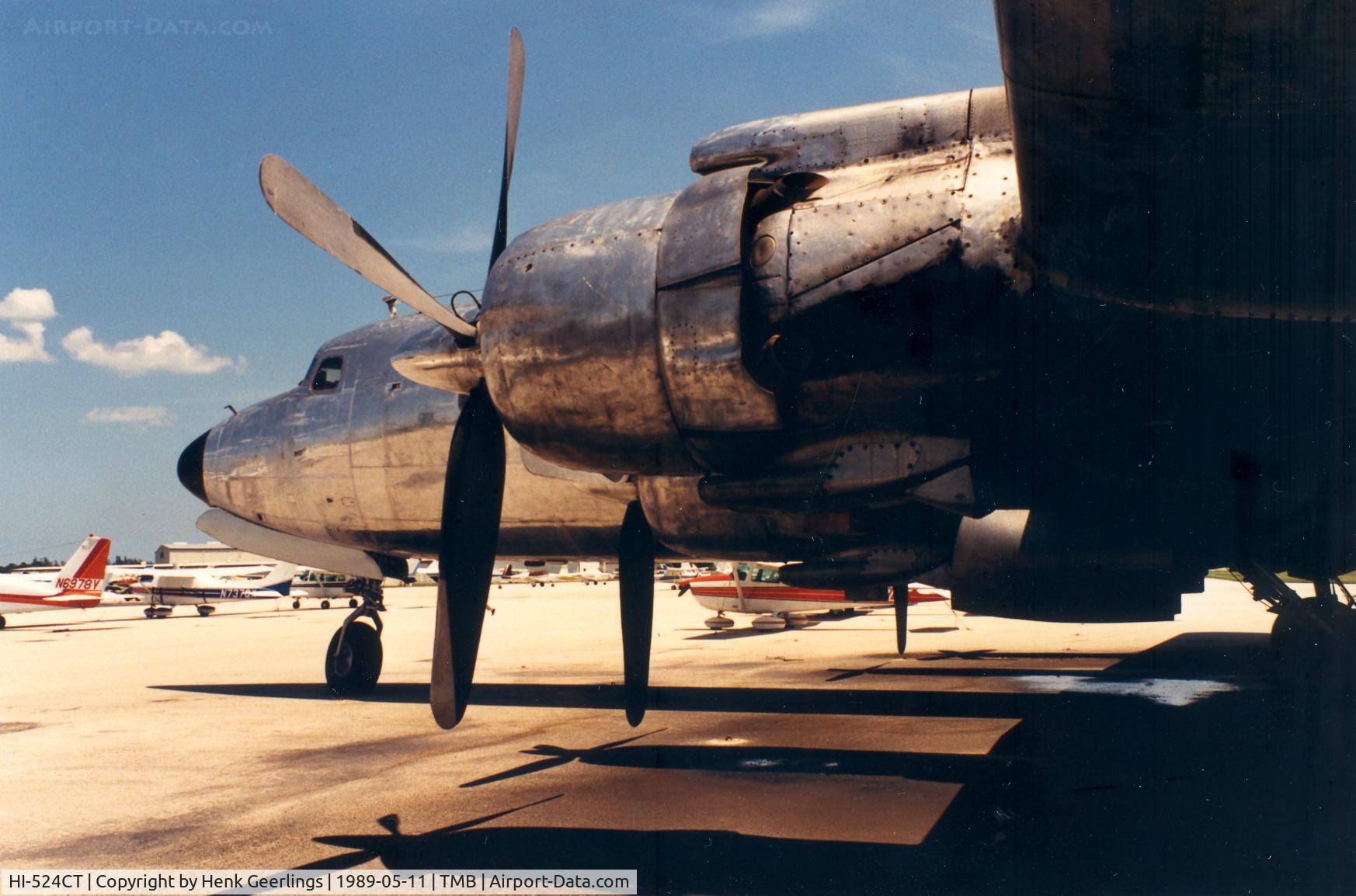 HI-524CT, Douglas DC-7CF Seven Seas C/N 45210, Transporte Aero Dominicano