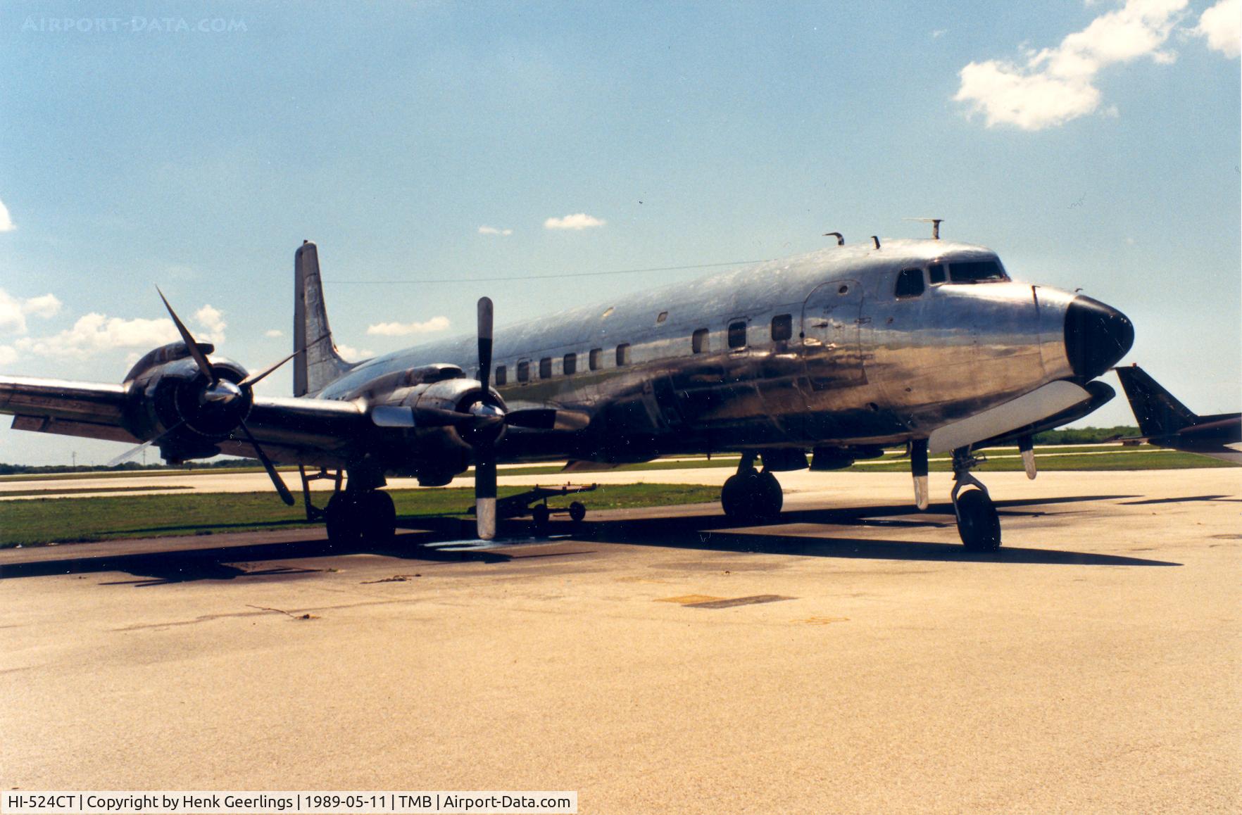 HI-524CT, Douglas DC-7CF Seven Seas C/N 45210, Transporte Aero Dominicano