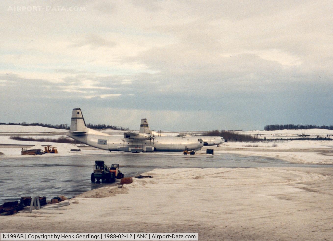 N199AB, 1956 Douglas C-133A Cargomaster C/N 561999 (45164), Cargomaster Co. - Anchorage , Alaska