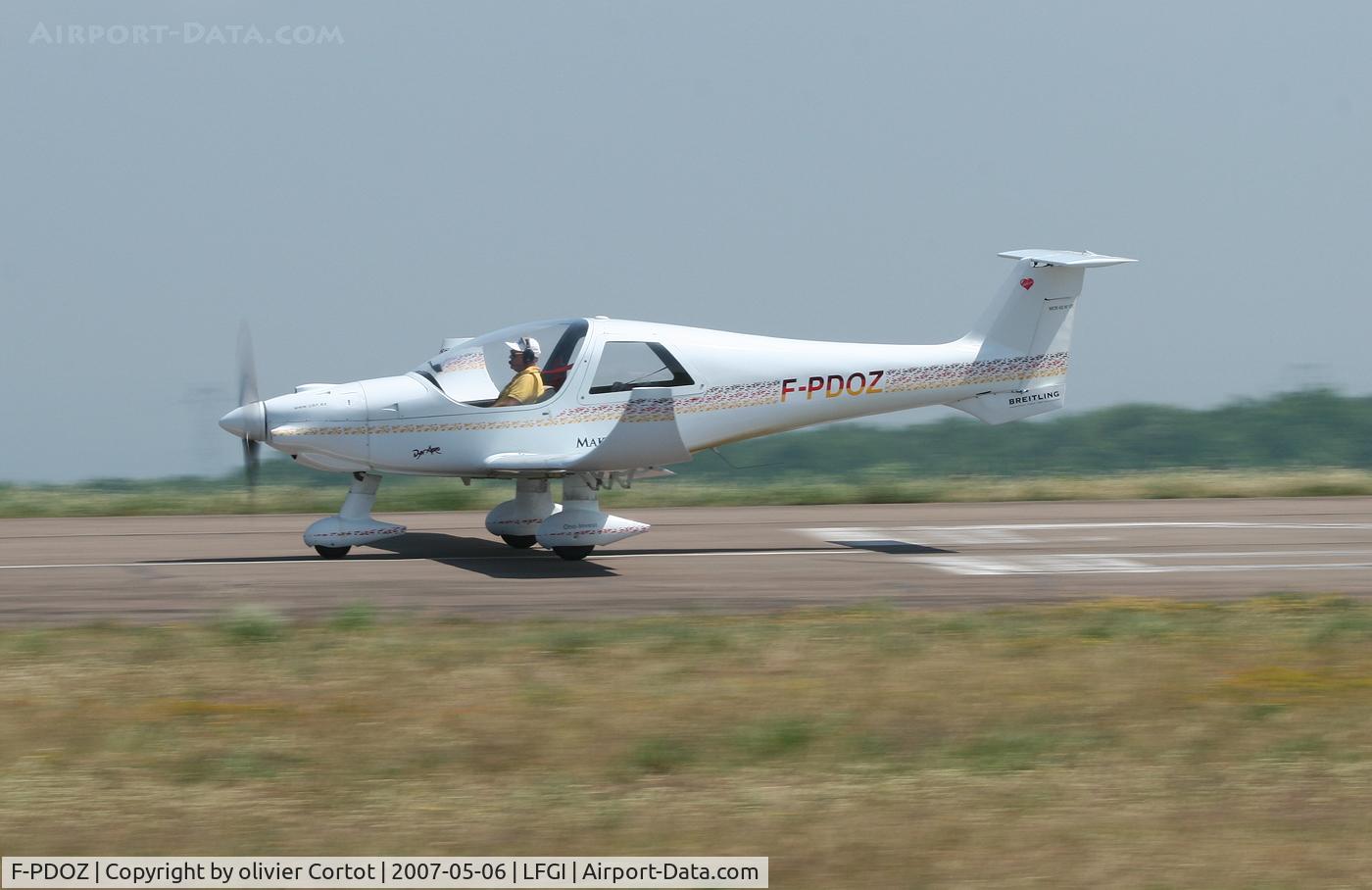 F-PDOZ, Dyn'Aero MCR-4S 2002 C/N 07, Darois airfield
