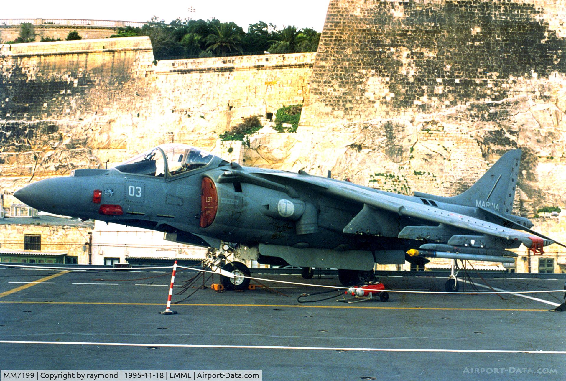 MM7199, McDonnell Douglas AV-8B Harrier II C/N 248, AV-8B MM7199/1-03 Italian Navy