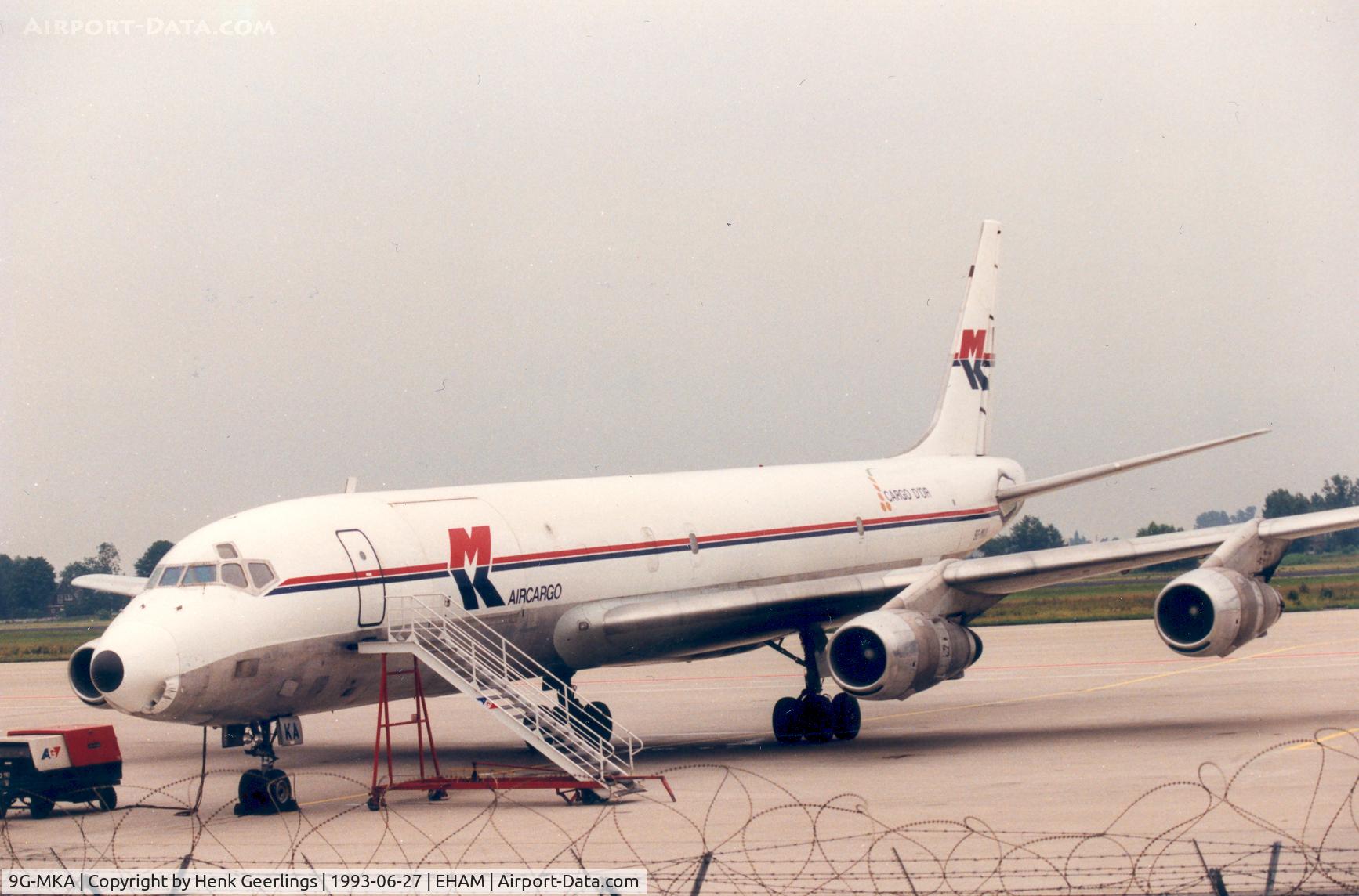 9G-MKA, 1966 Douglas DC-8-55F C/N 45804, Air Cargo - Cargo D 'Or