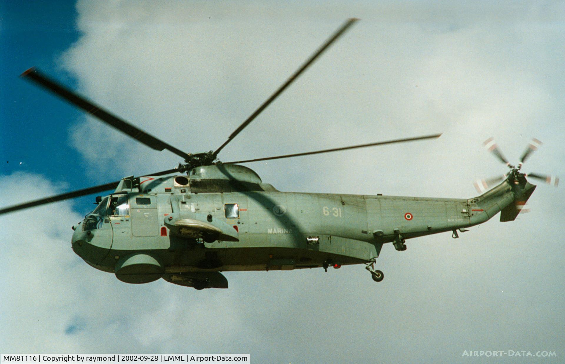 MM81116, Westland SH-3D C/N 6050, Seaking MM81116/6-31 Italian Navy