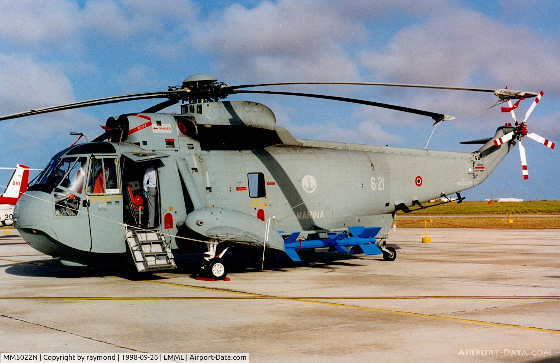 MM5022N, Westland SH-3D C/N 6019, Seaking MM5022N/6-21 Italian Navy