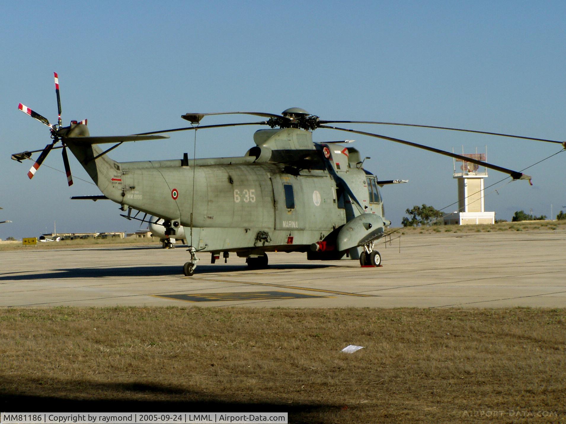 MM81186, Sikorsky SH-3D C/N 6043, Seaking MM81186/6-35 Italian Navy