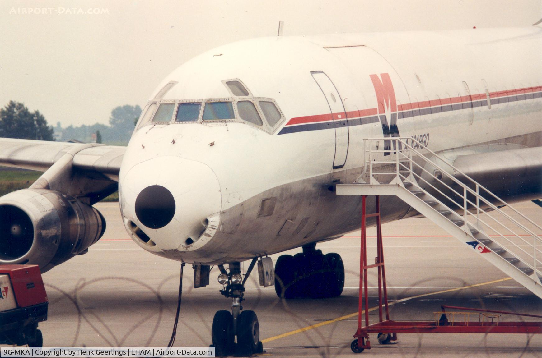 9G-MKA, 1966 Douglas DC-8-55F C/N 45804, Air Cargo - Cargo D'Or