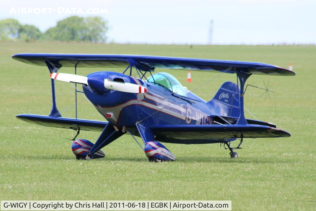 G-WIGY, 1991 Pitts S-1S Special C/N 7-0115, at AeroExpo 2011