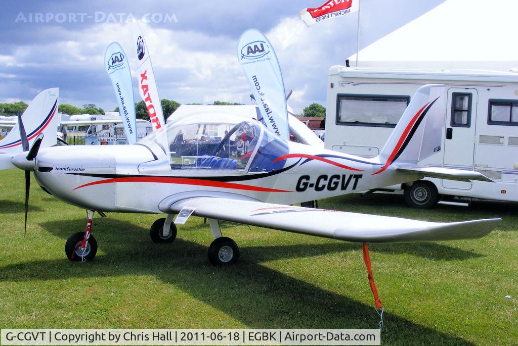 G-CGVT, 2011 Cosmik EV-97 TeamEurostar UK C/N 3402, at AeroExpo 2011