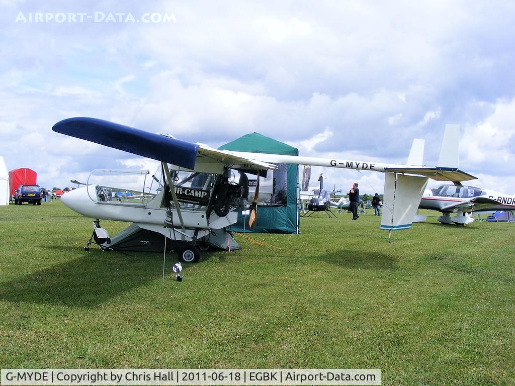 G-MYDE, 1993 CFM Shadow Series DD C/N K187, at AeroExpo 2011