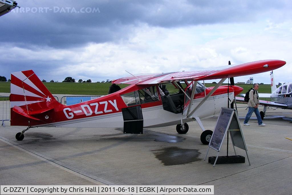 G-DZZY, 2011 American Champion 8KCAB Super Decathlon C/N 1106-2011, at AeroExpo 2011