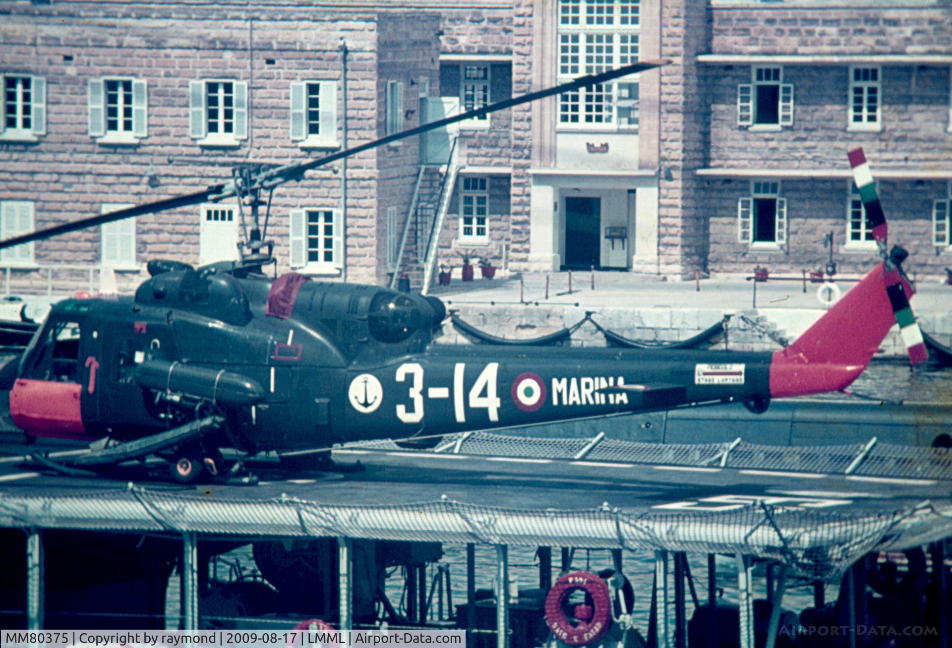 MM80375, Agusta AB-204 C/N 3146, AB204 MM80375/3-14 Italian Navy