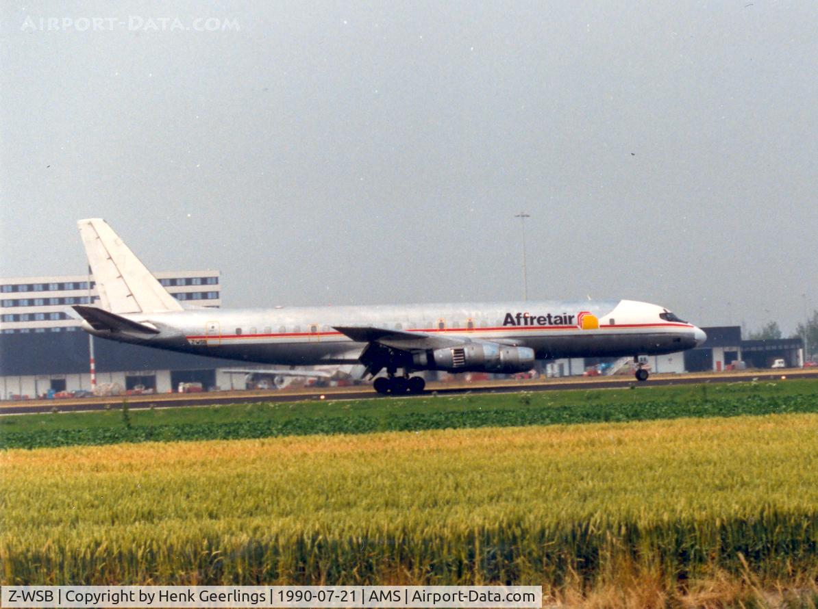Z-WSB, 1965 Douglas DC-8-55JT C/N 45805, Affret Air