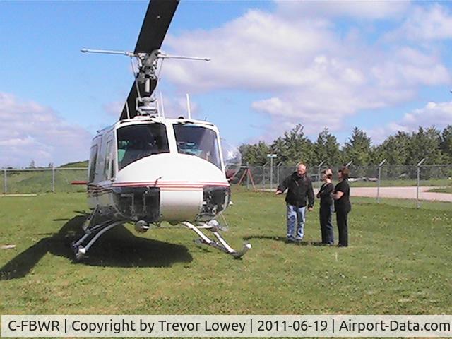 C-FBWR, 1964 Bell 204B C/N 2015/2, On assingment in Cumberland House, Sask.  June, 2011