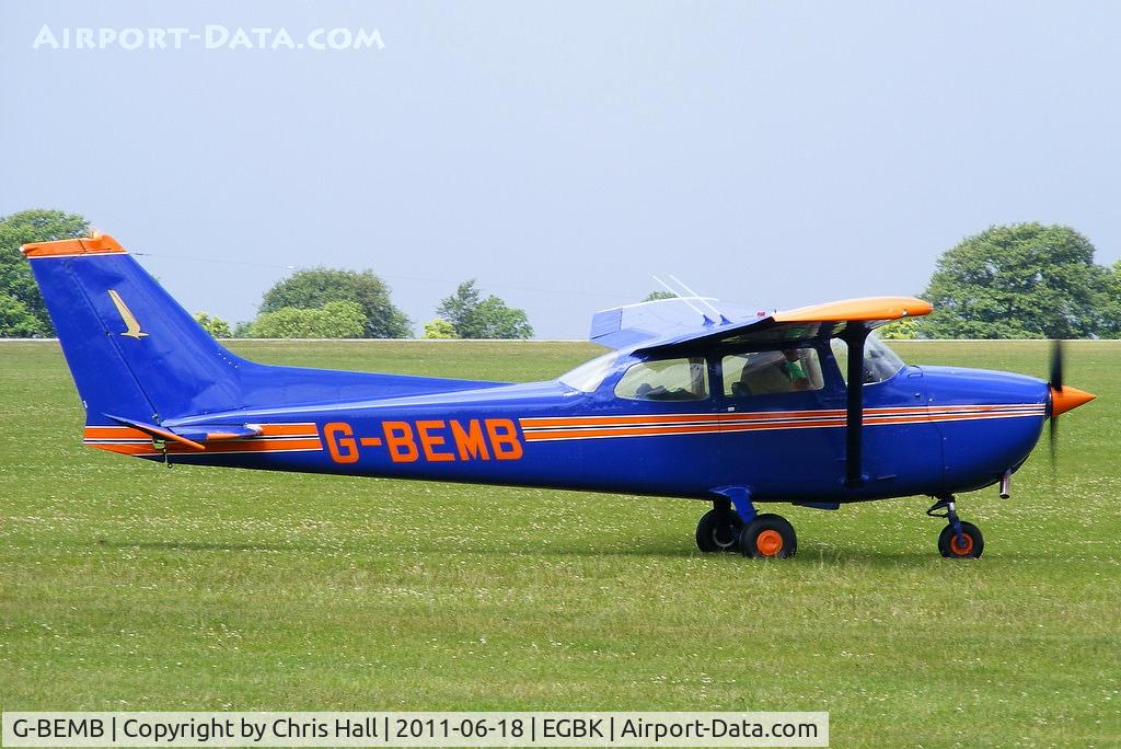 G-BEMB, 1976 Reims F172M ll Skyhawk C/N 1487, at AeroExpo 2011