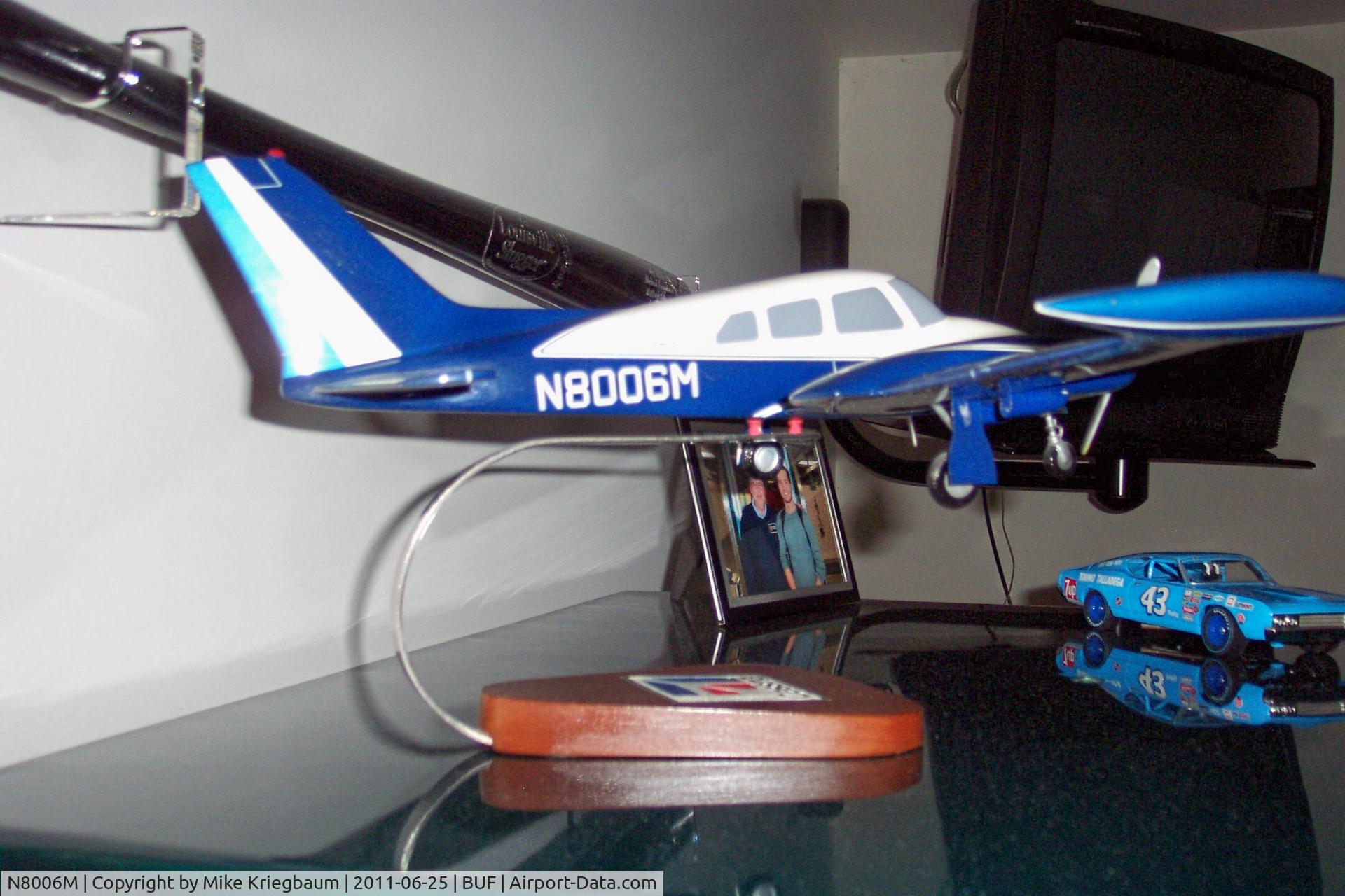 N8006M, 1964 Cessna 310I C/N 310I0006, This is a Pacific Aircraft Model of this 1964 Cessna 310i when it was new. My Dad flew it from new in 1964 til December 1969.