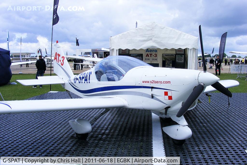 G-SPAT, 2003 Aero AT-3 R100 C/N AT3-008, at AeroExpo 2011