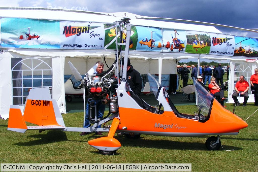 G-CGNM, 2010 Magni Gyro M-16C Tandem Trainer C/N 16-10-5824, at AeroExpo 2011