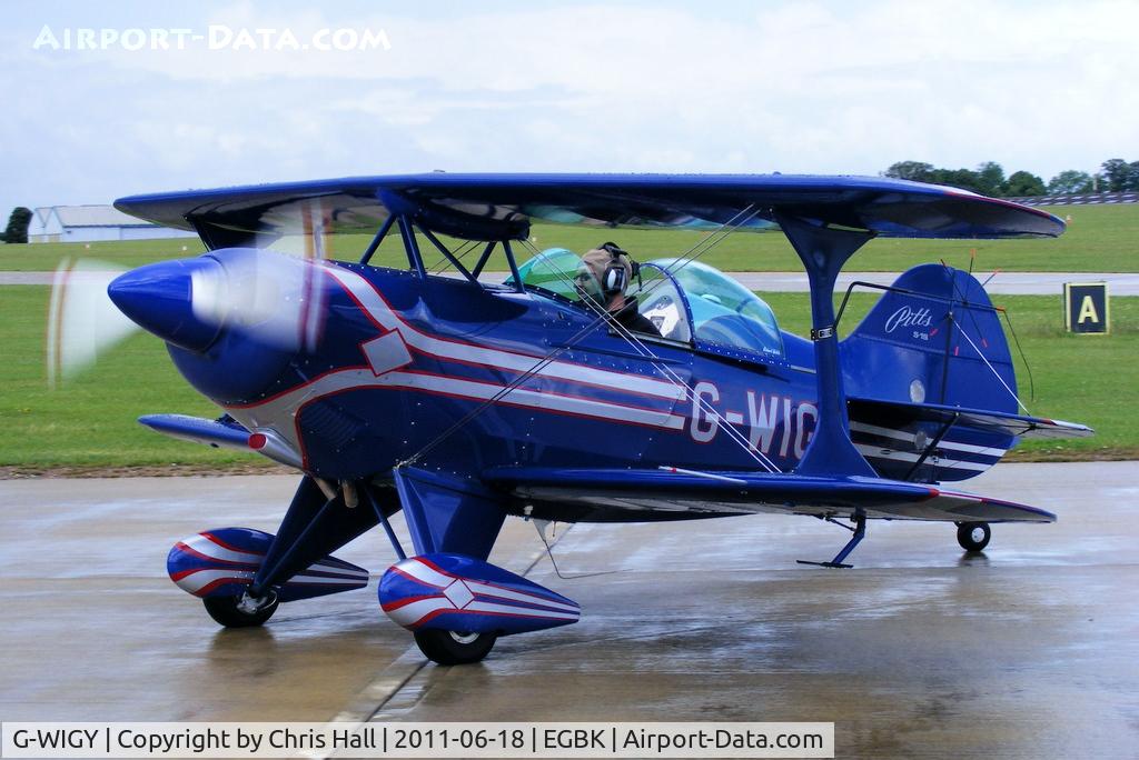 G-WIGY, 1991 Pitts S-1S Special C/N 7-0115, at AeroExpo 2011