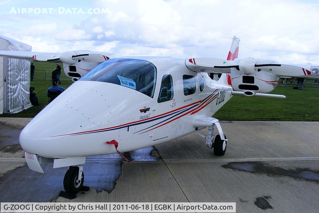 G-ZOOG, 2010 Tecnam P-2006T C/N 049, at AeroExpo 2011