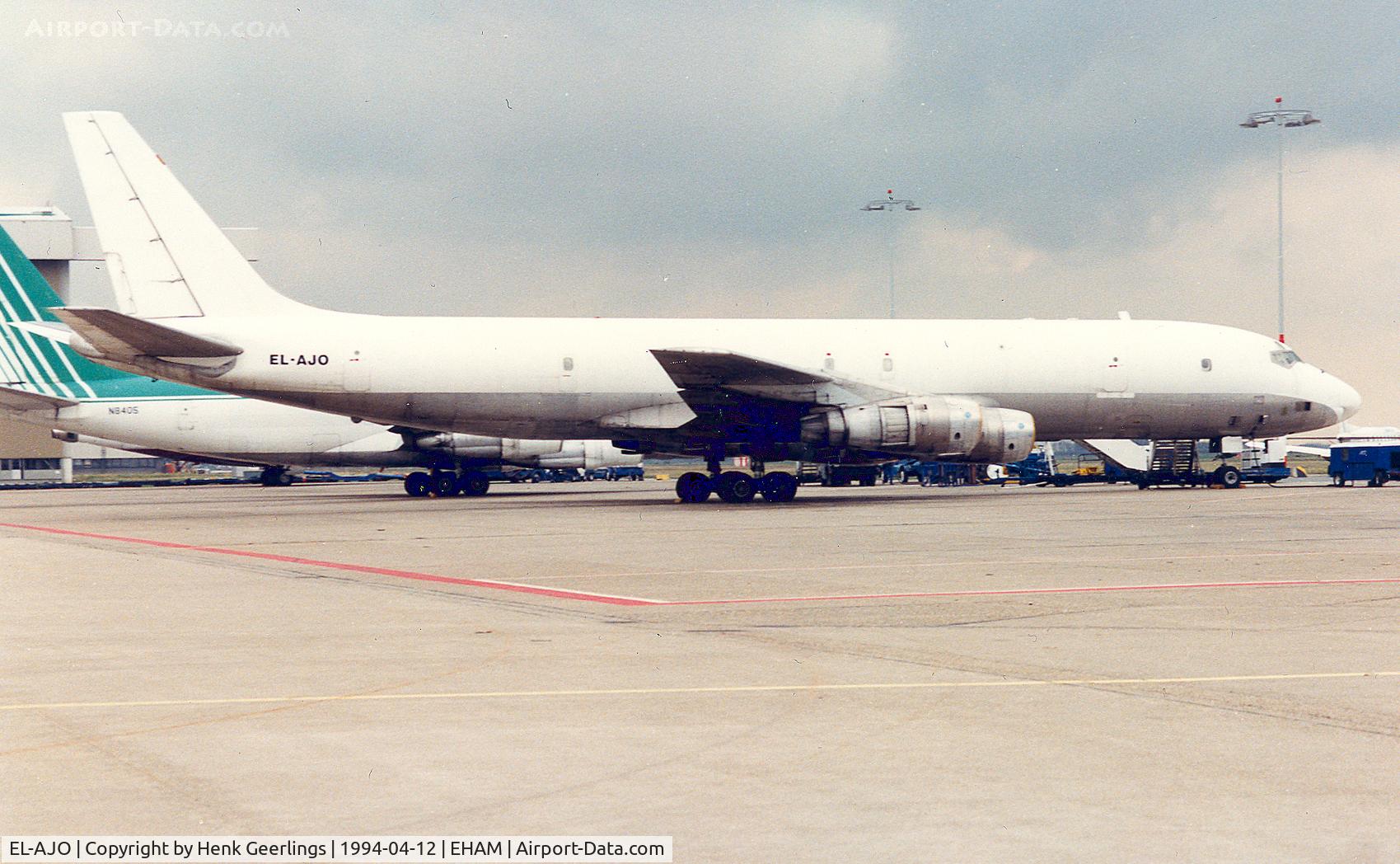 EL-AJO, 1964 Douglas DC-8-55(F) C/N 45683, Liberia World Airlines