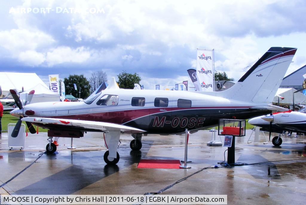 M-OOSE, 2010 Piper PA-46-500TP Malibu Meridian C/N 4697425, at AeroExpo 2011