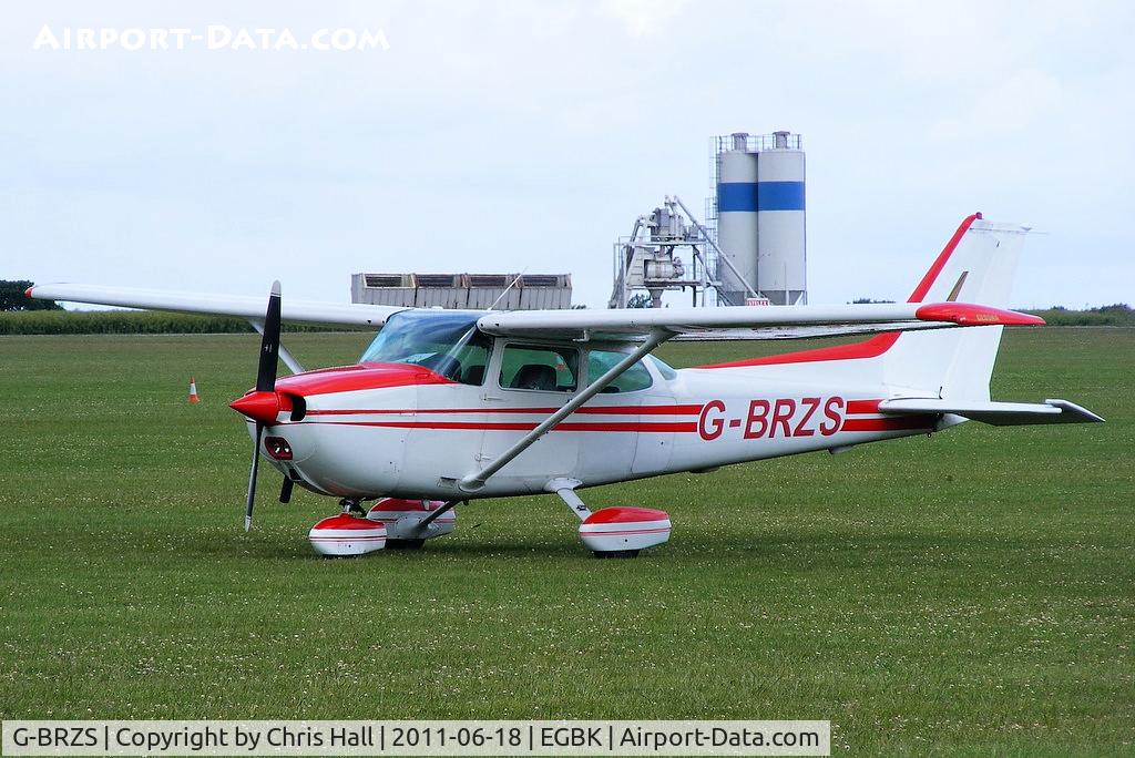 G-BRZS, 1981 Cessna 172P C/N 172-75004, at AeroExpo 2011