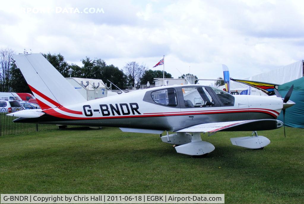 G-BNDR, 1987 Socata TB-10 Tobago C/N 740, at AeroExpo 2011