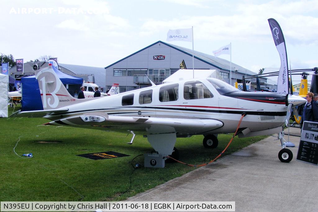 N395EU, 2011 Hawker Beechcraft Corp G36 Bonanza C/N E-3951, at AeroExpo 2011