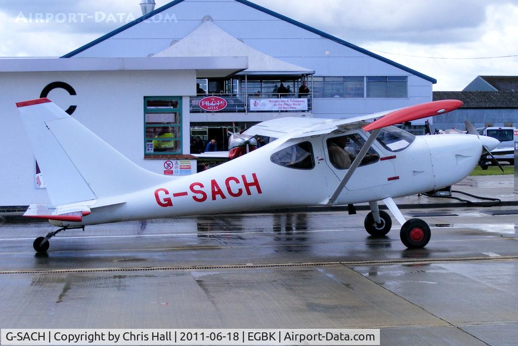 G-SACH, 2002 Stoddard-Hamilton Glastar C/N PFA 295-13088, at AeroExpo 2011