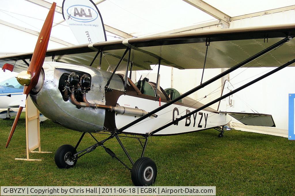 G-BYZY, 2000 Pietenpol Air Camper C/N PFA 047-12190, at AeroExpo 2011