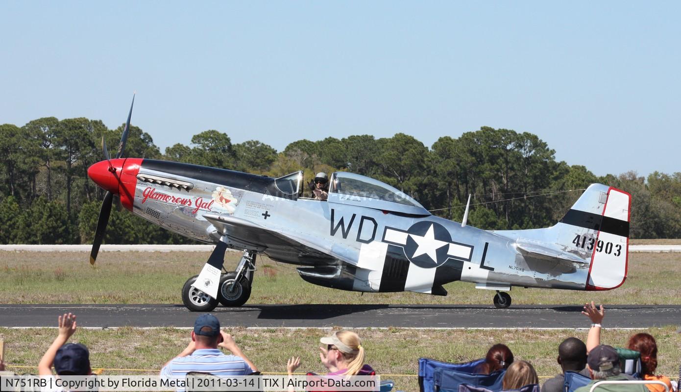 N751RB, 1944 North American P-51D Mustang C/N 44-13903JP, Glamorous Gal