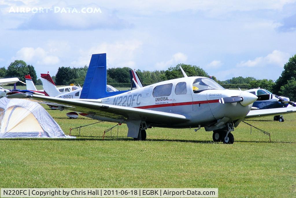 N220FC, 1993 Mooney M20J 201 C/N 24-3282, at AeroExpo 2011