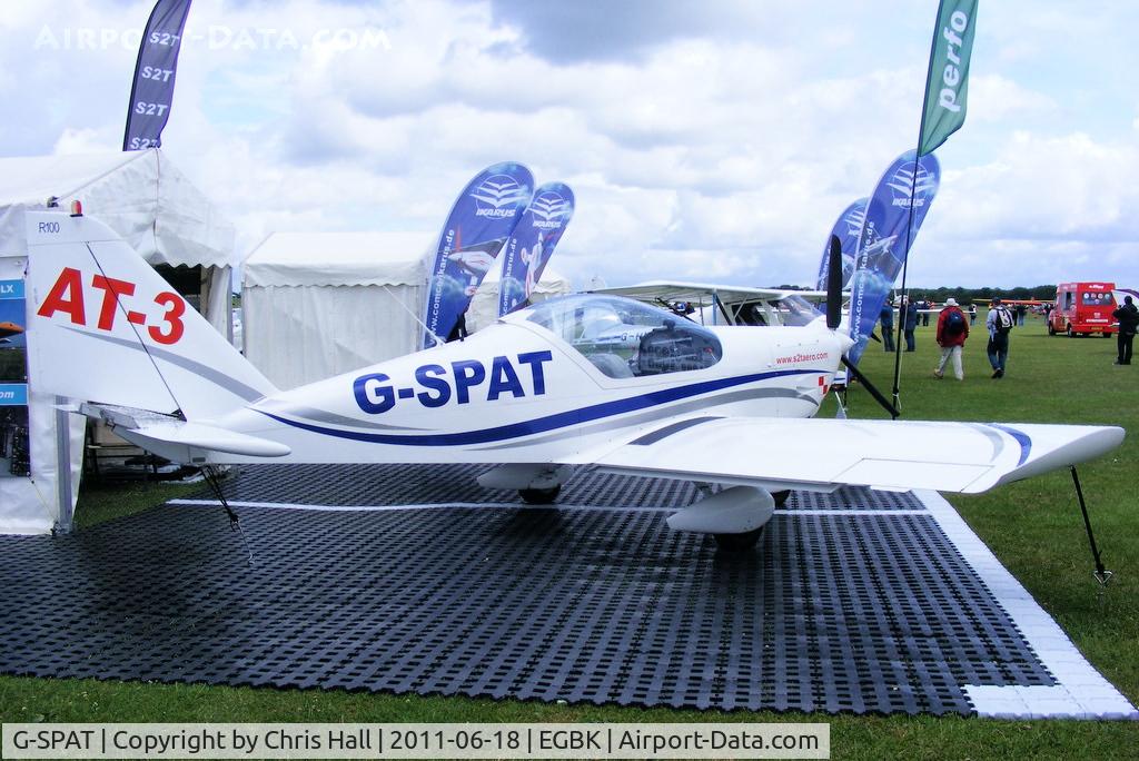 G-SPAT, 2003 Aero AT-3 R100 C/N AT3-008, at AeroExpo 2011